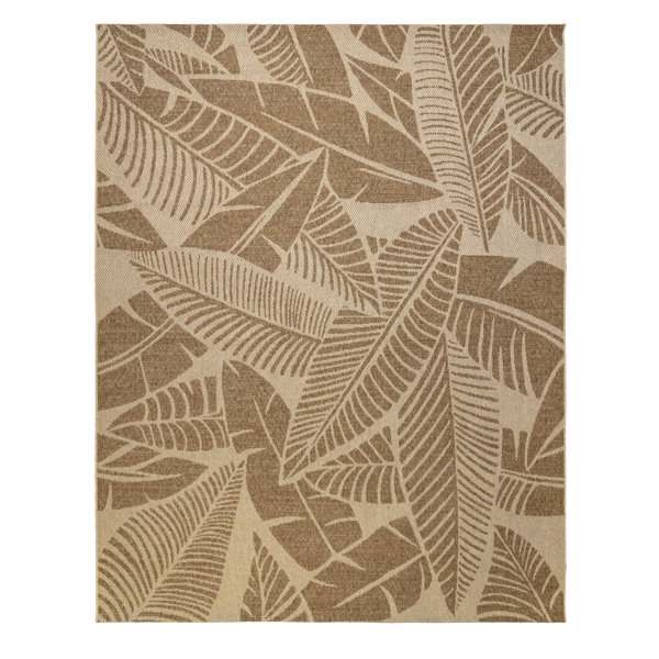 Studio by Brown Jordan Yarra Brown Indoor/Outdoor Rug Wayfair